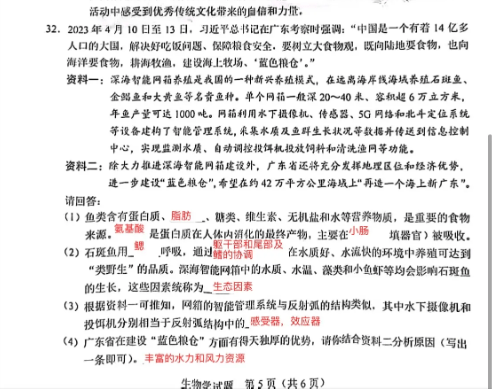 石斑鱼到底用什么呼吸？广东中考生物有两道题被骂上热搜？真相竟是……