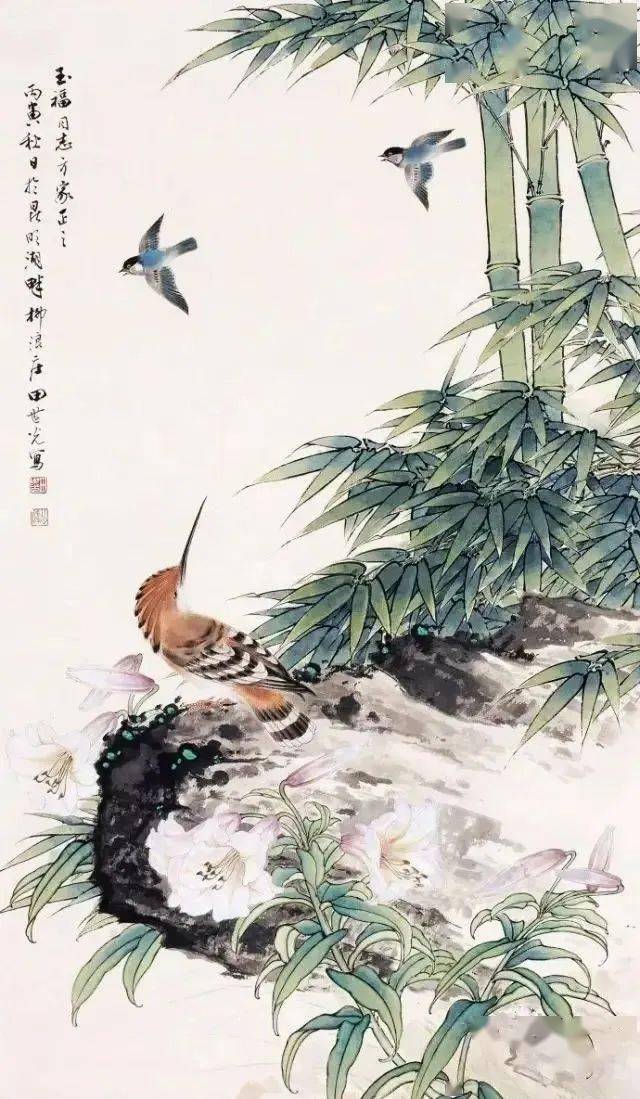 中国美術 花鳥画家 田世光 置物　壁掛け　インテリア 中国美術 花鳥画家 田世光 置物 壁掛け インテリア - メルカリ