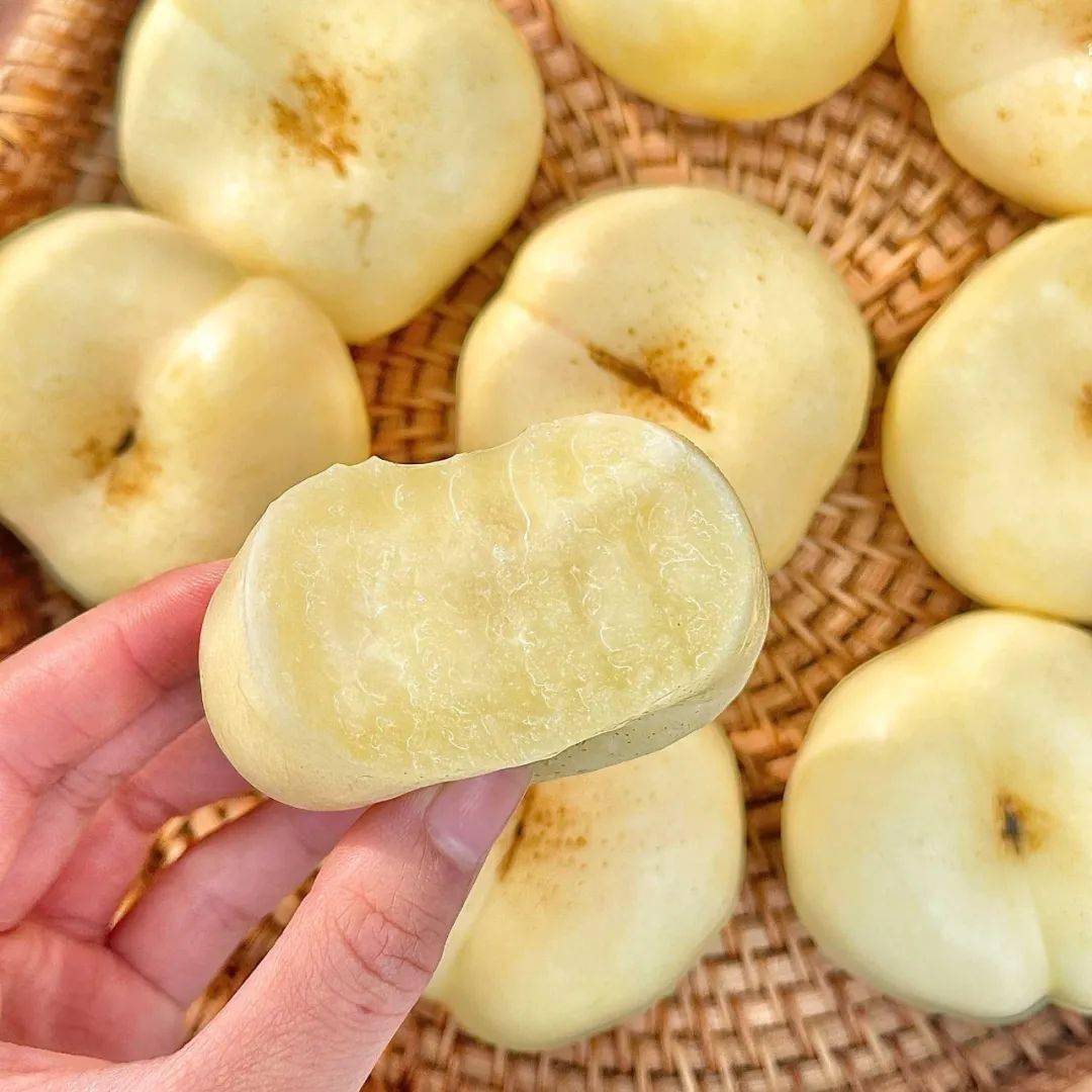 甜度1877口感宛如冰淇淋,好吃到哭00白蟠桃99是颜值口