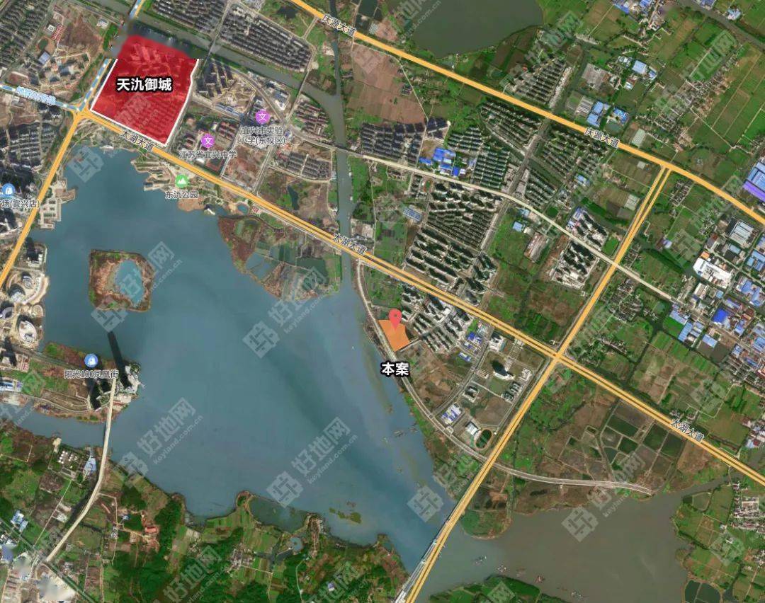 6%,苏宁环球竞得宜兴东氿新城1宗低密宅地,楼面价9366元/㎡_服务_地块