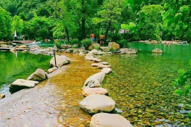 1号【翁源冷泉滩】遇见21℃的夏天,畅游原生态泳池,探访湖心坝客家