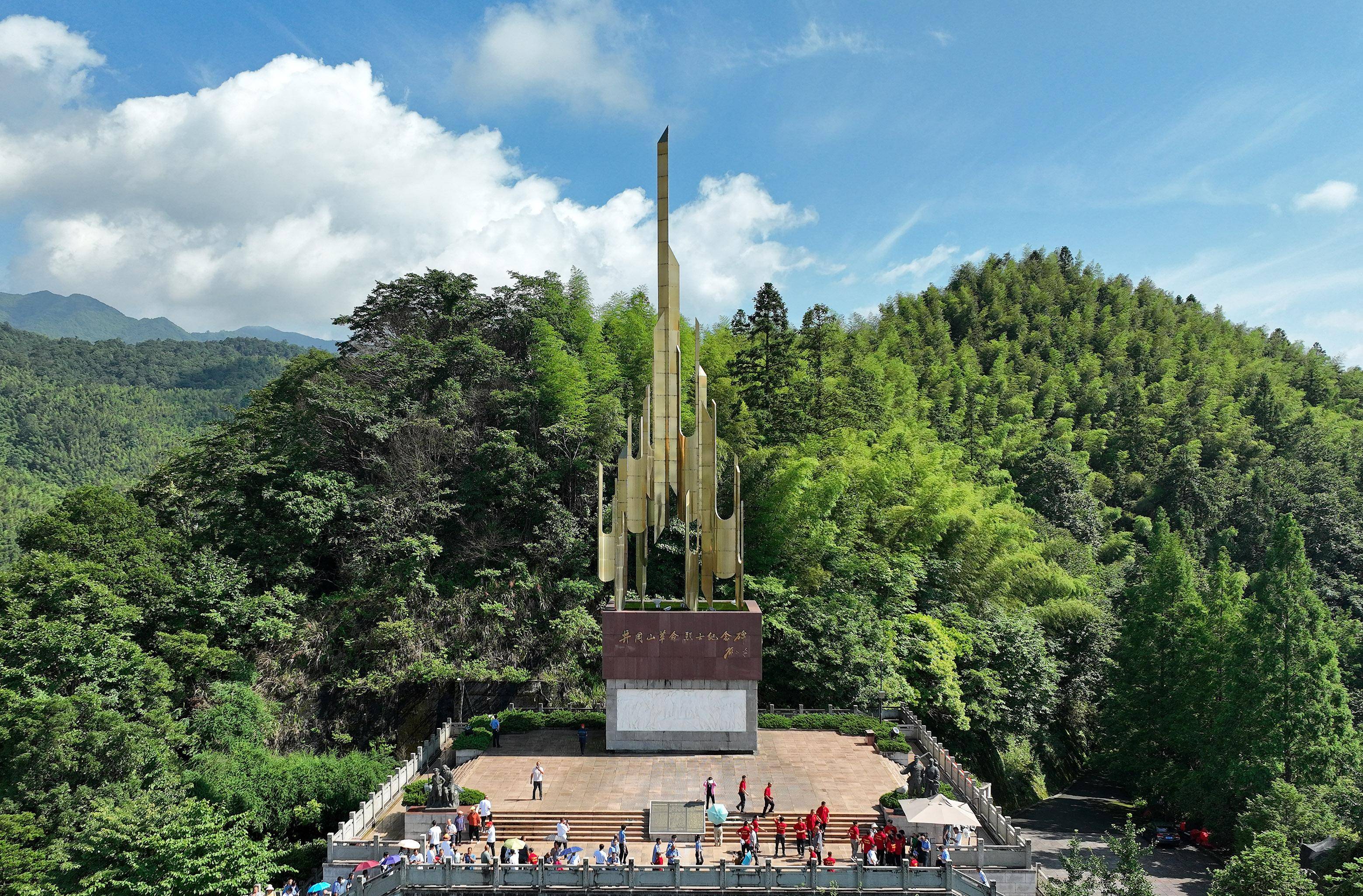 社会 天空之眼瞰井冈山 飞阅井冈山