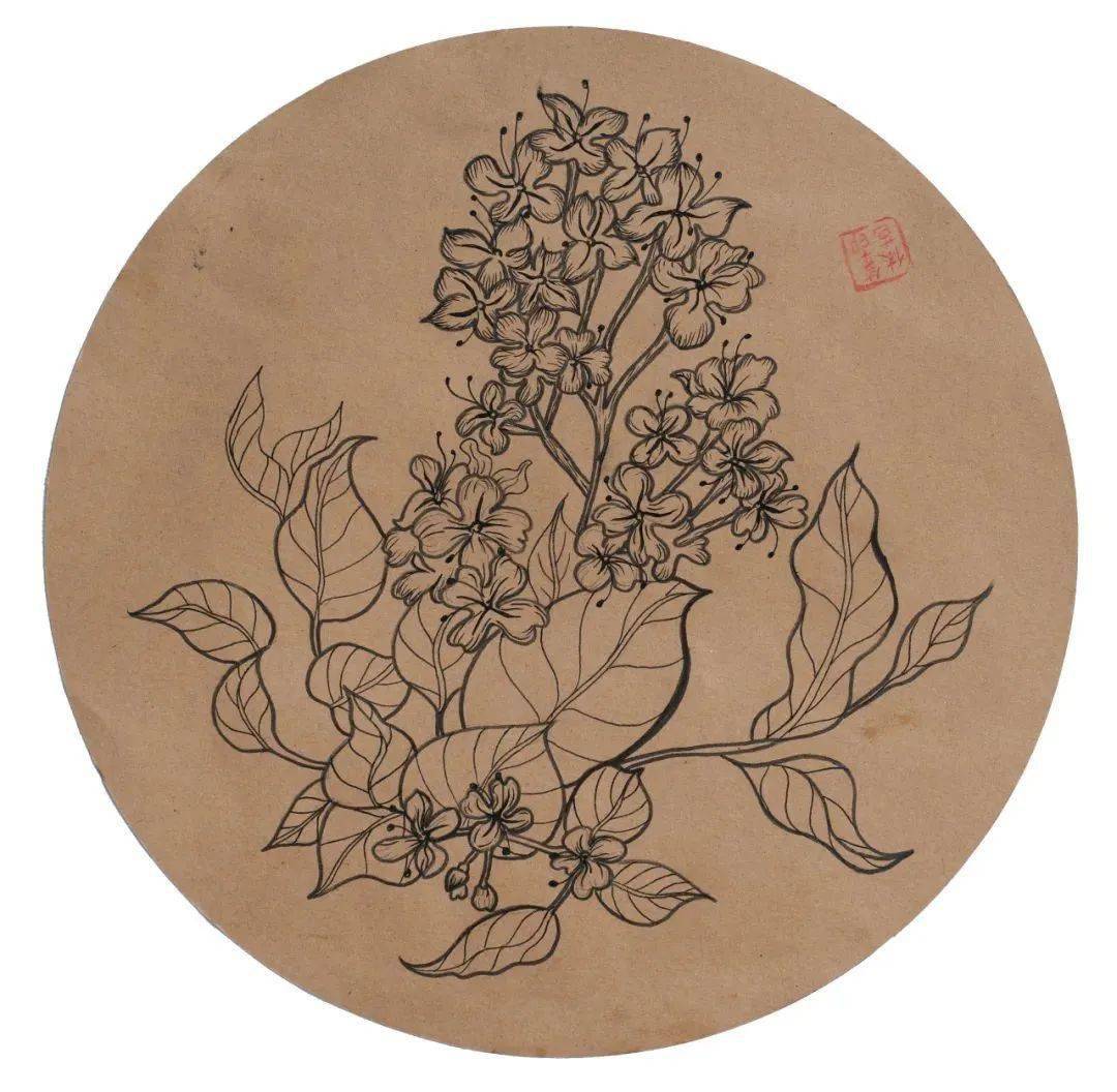 寻| 一幅国画中的无忧花_杨美英_刘艳华_龙 斯