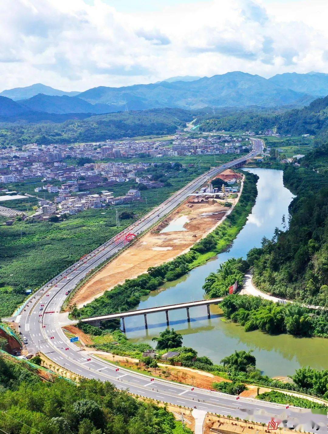省道s221线大埔县湖寮至枫朗段公路改建工程项目路线起于大埔县湖寮镇
