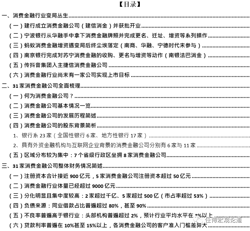 全部31家消费金融公司手册（2023年版）（消费金融 家）消费金融公司jp，