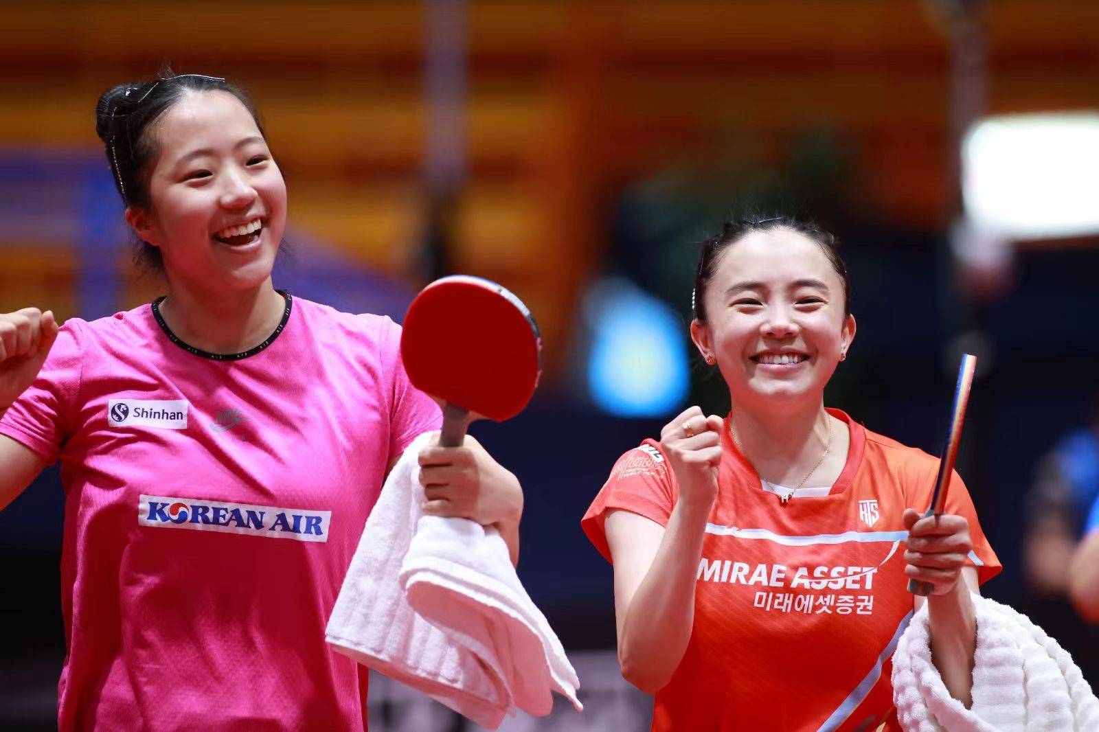一个多月胜五对国乒,韩国组合田志希/申裕斌不能轻视_女双_刘炜姗_决赛