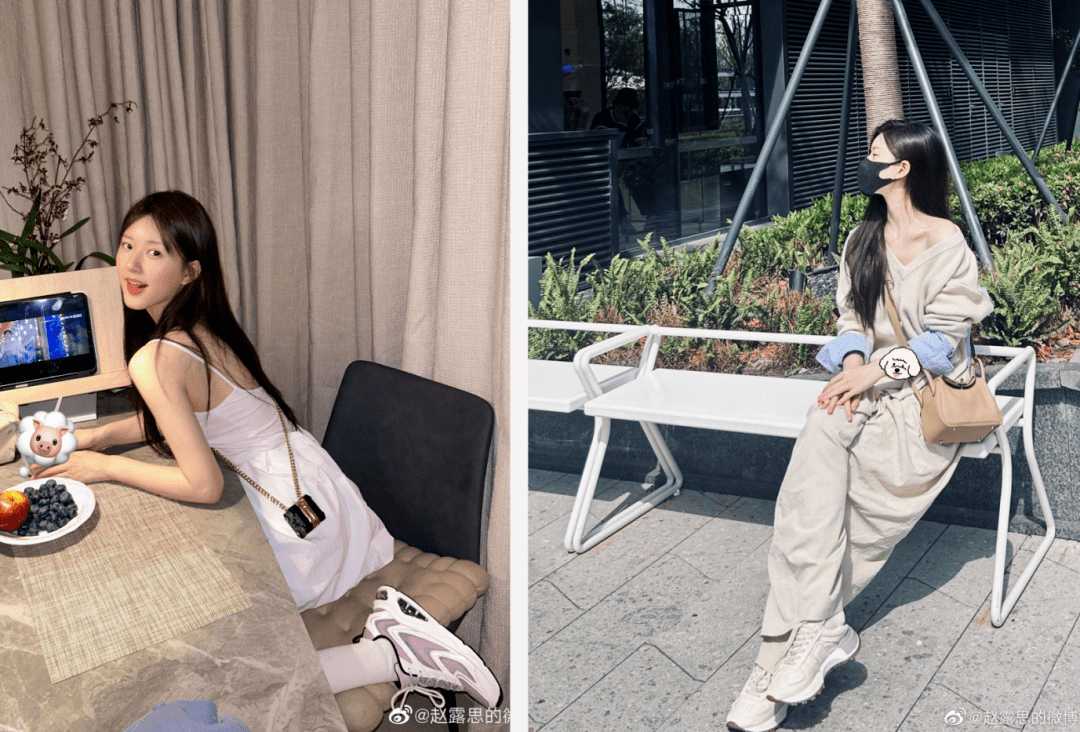 若平时穿拖地裤a字裙比较多,选老爹鞋最佳;穿窄口的裤子或者各种各样