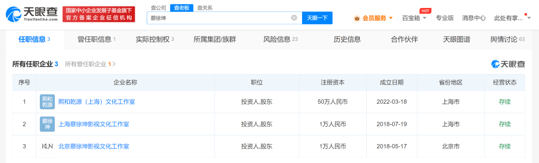 天眼查提示已监控（天眼查个人显示已监控） 第7张