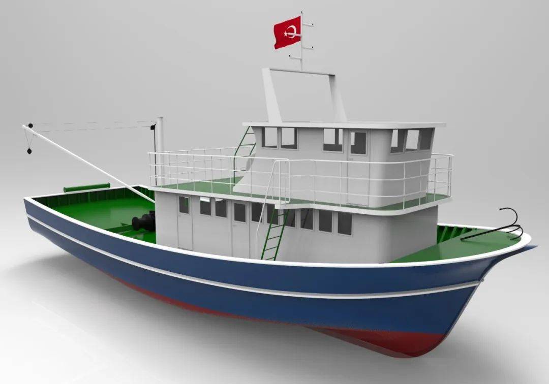 船舶cad模型免费领 | 整船,结构,发动机,螺旋桨,集装箱,船用结构.