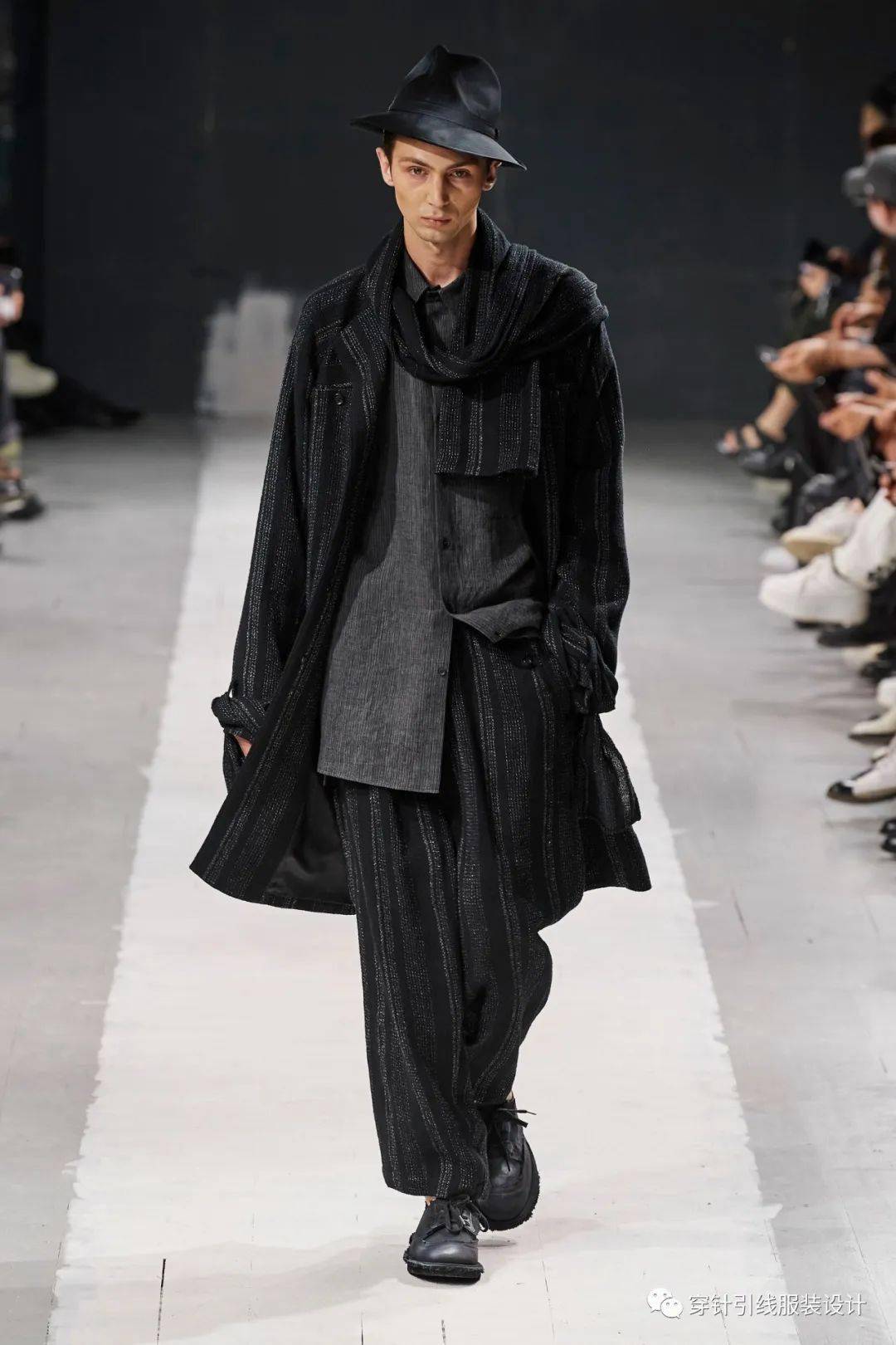 秀场 | yohji yamamoto 2024 春季男装时装秀