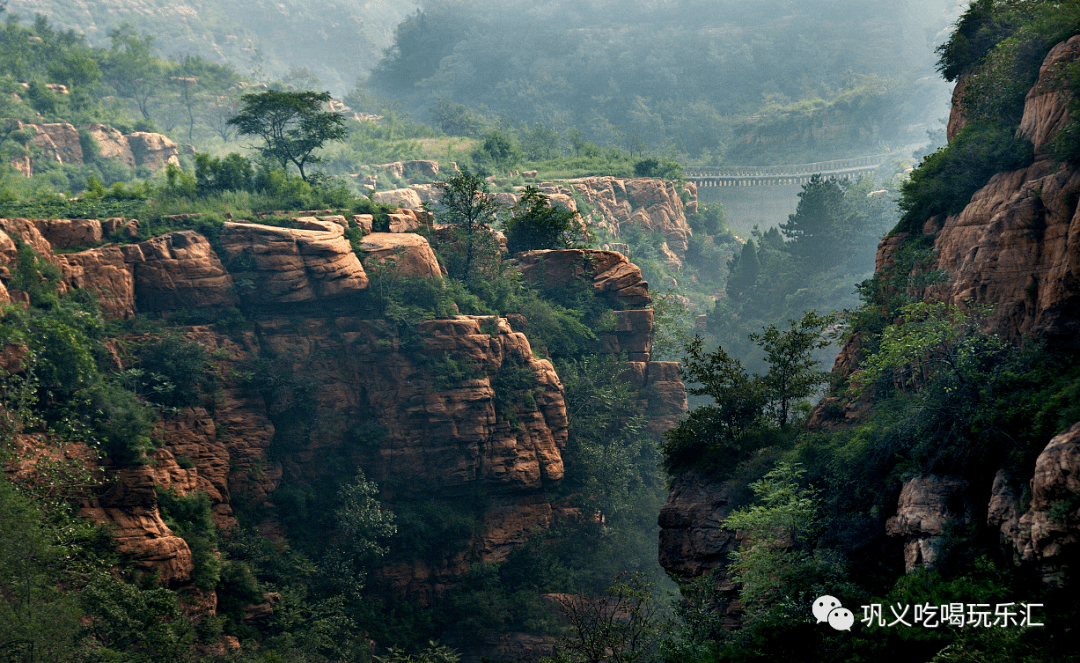 旅游新看点——巩义浮戏山紫龙峡景区_景观_水库_夜明珠