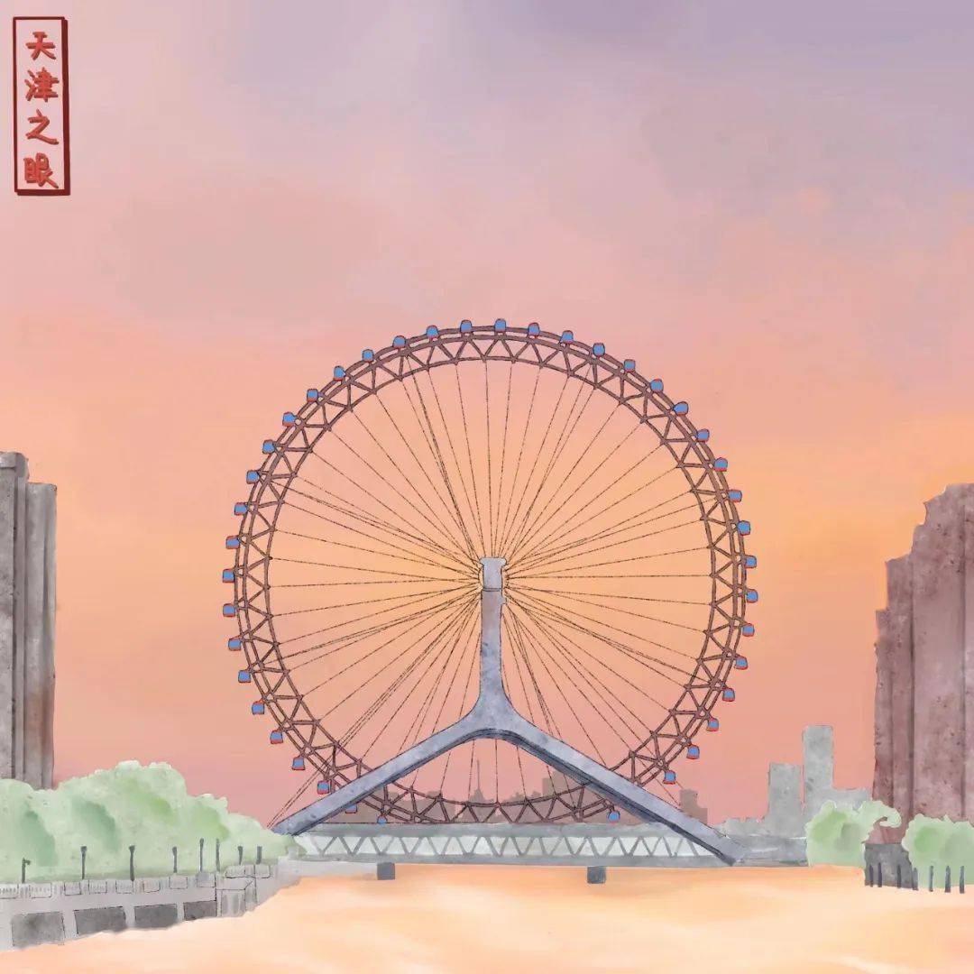 程林中学樊羽航《津门故里》军粮城中学房恩懿《绘我津城》军粮城中学