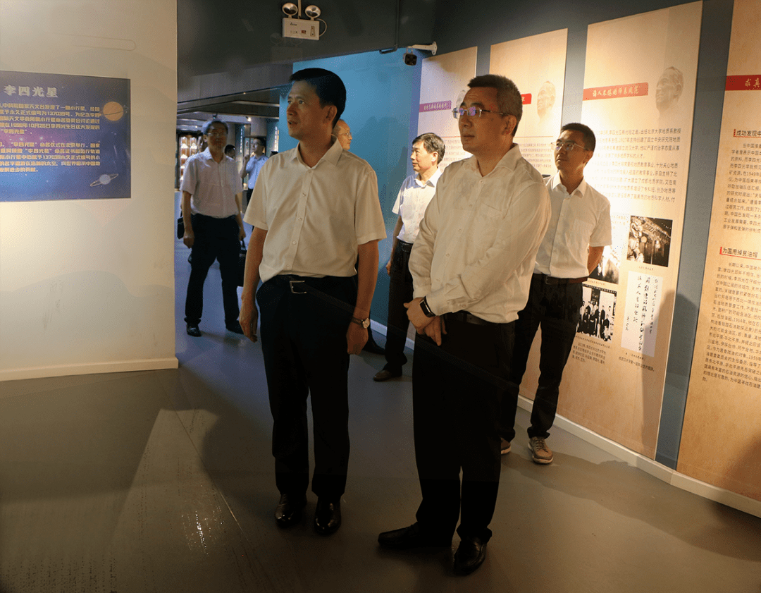 颜成义莅局调研期大力弘扬李四光精神_地质_建设_湖北