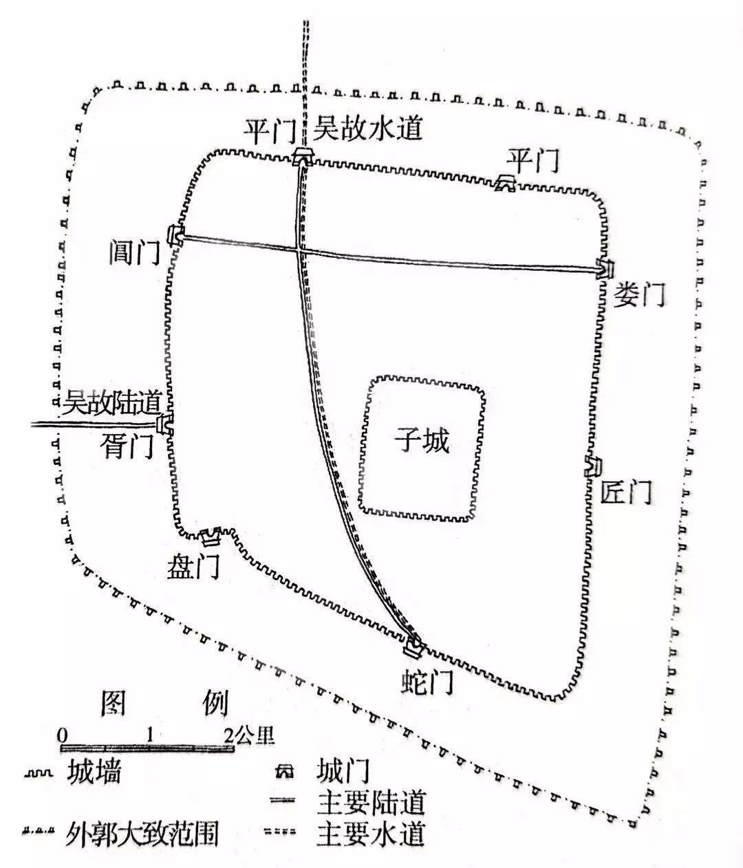 《苏州城建史话》| 城内的布局与子城