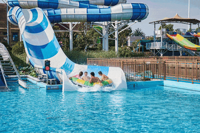 不如去水上乐园清凉一"夏"_海浪_冲浪_滑梯