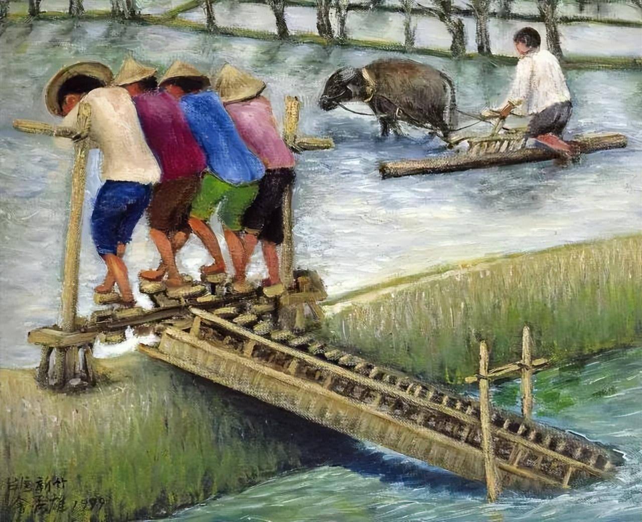 龙骨车8,龙骨车龙骨水车,是我国古代一个特别有作用的机械提水工具,对