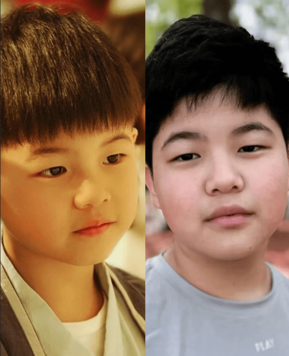 胡可晒全家福为12岁安吉庆生,小鱼儿比沙溢魁梧,兄弟颜值惹争议_网友