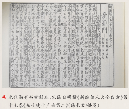 【历史文化】宋代蜀人杨子建撰《十产论》述录‖67陈长文_妇人_医学