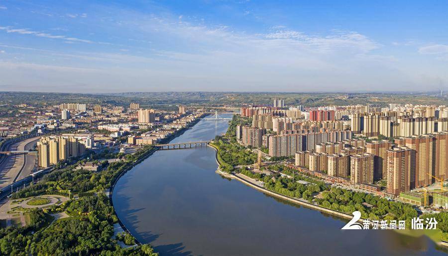 【视觉临汾】山西襄汾:汾河两岸景色秀 生态城市新画卷_襄汾县_植物