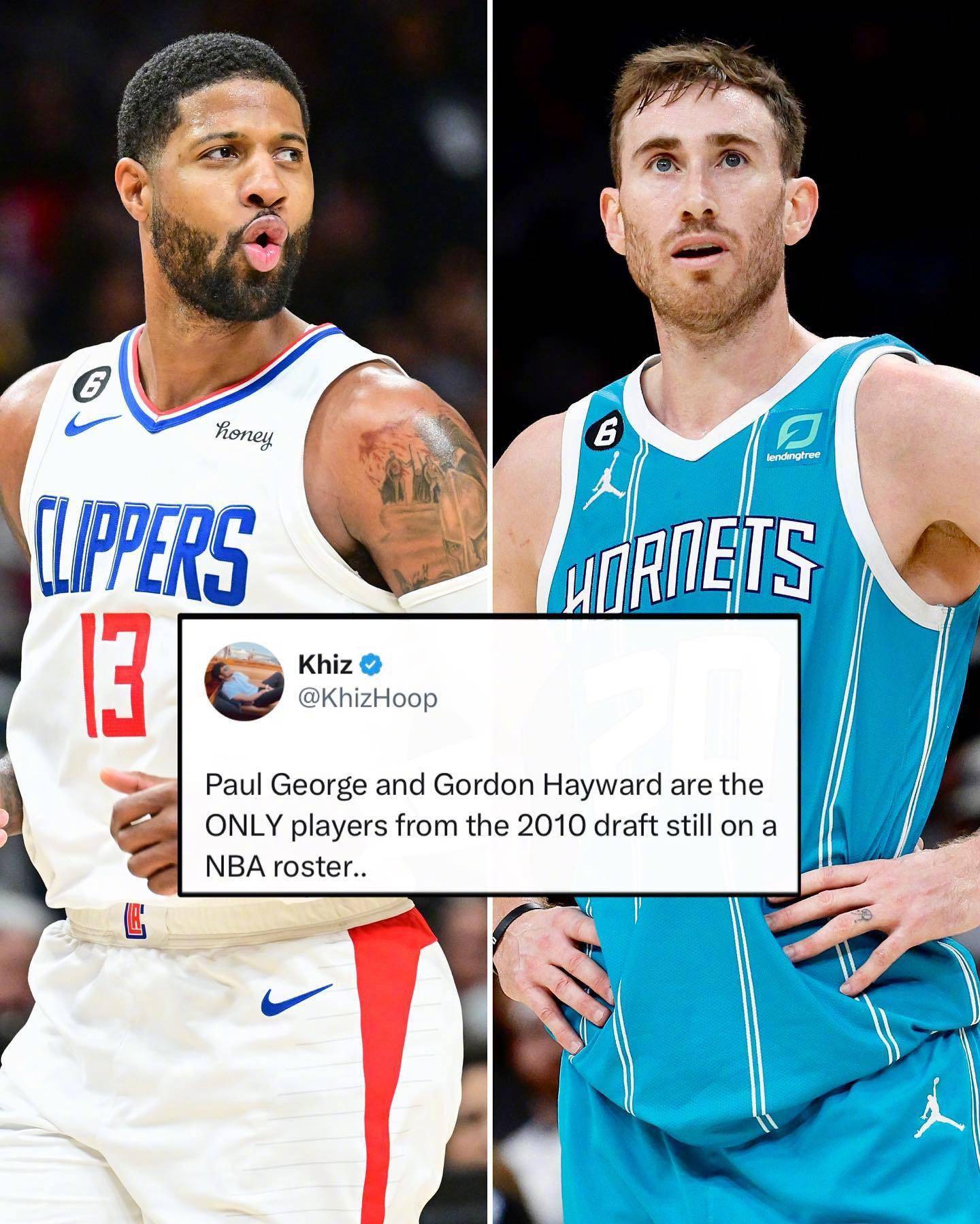 2010届选秀目前还在球队名单上的只剩下乔治&海沃德_顺位_爵士_步行者