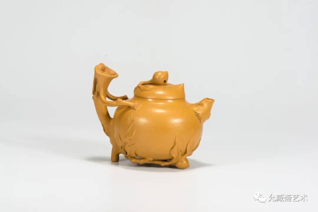 紫韵天成 · 2023春拍 | 陈友林· 南瓜&圣思桃_紫砂_拍卖会_陶瓷