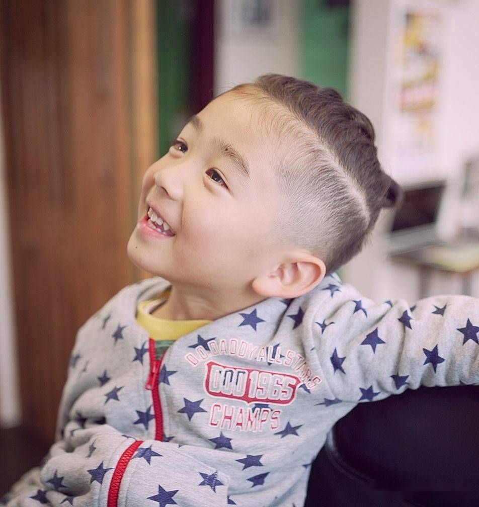 小男孩发型 韩国图片