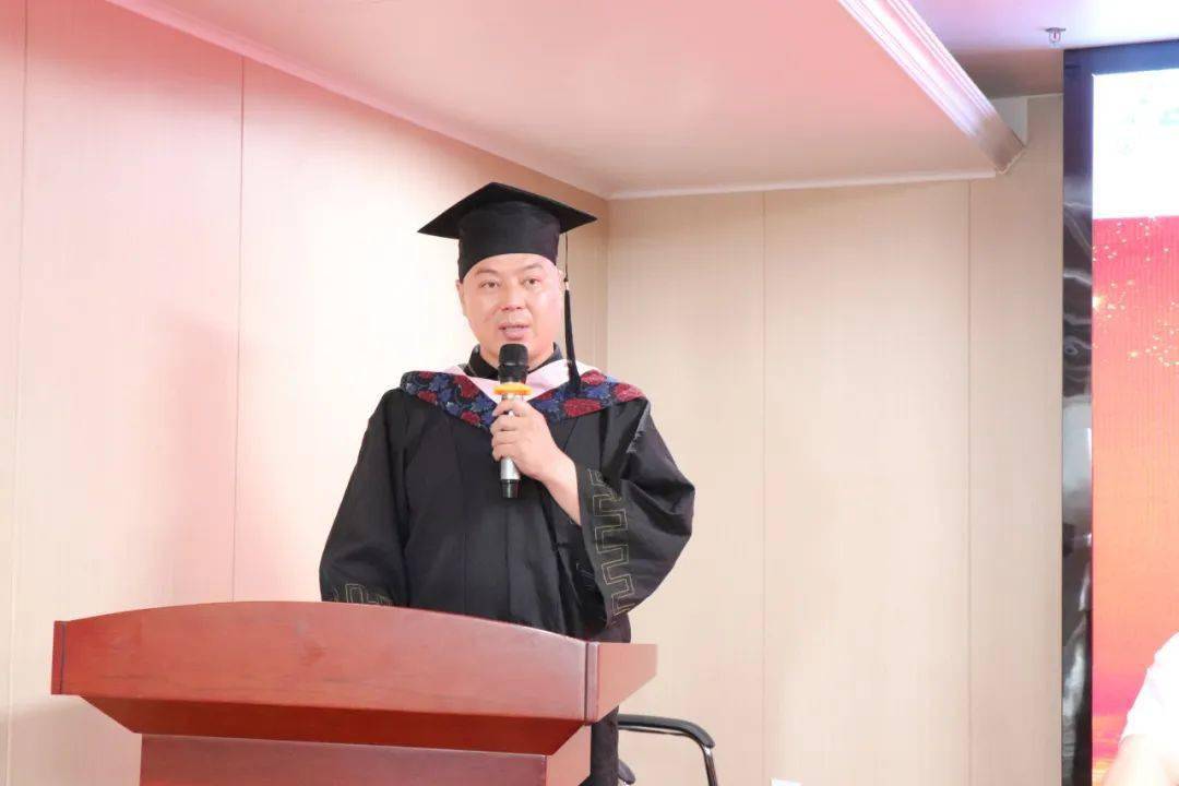 育英函授站举行2023届成人高等学历教育毕业典礼_毕业生_学业_罗邵帅