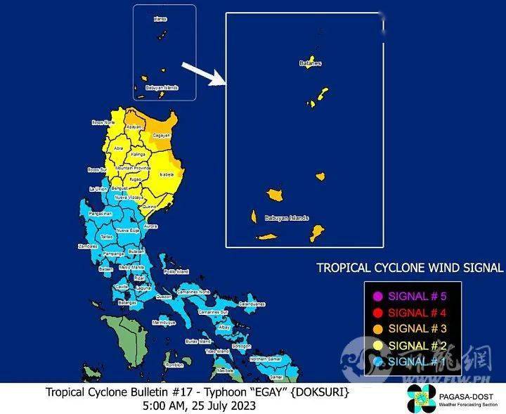 准超级台风"杜苏芮/伊盖"或登陆菲律宾北部 首都区已一号风球_地区