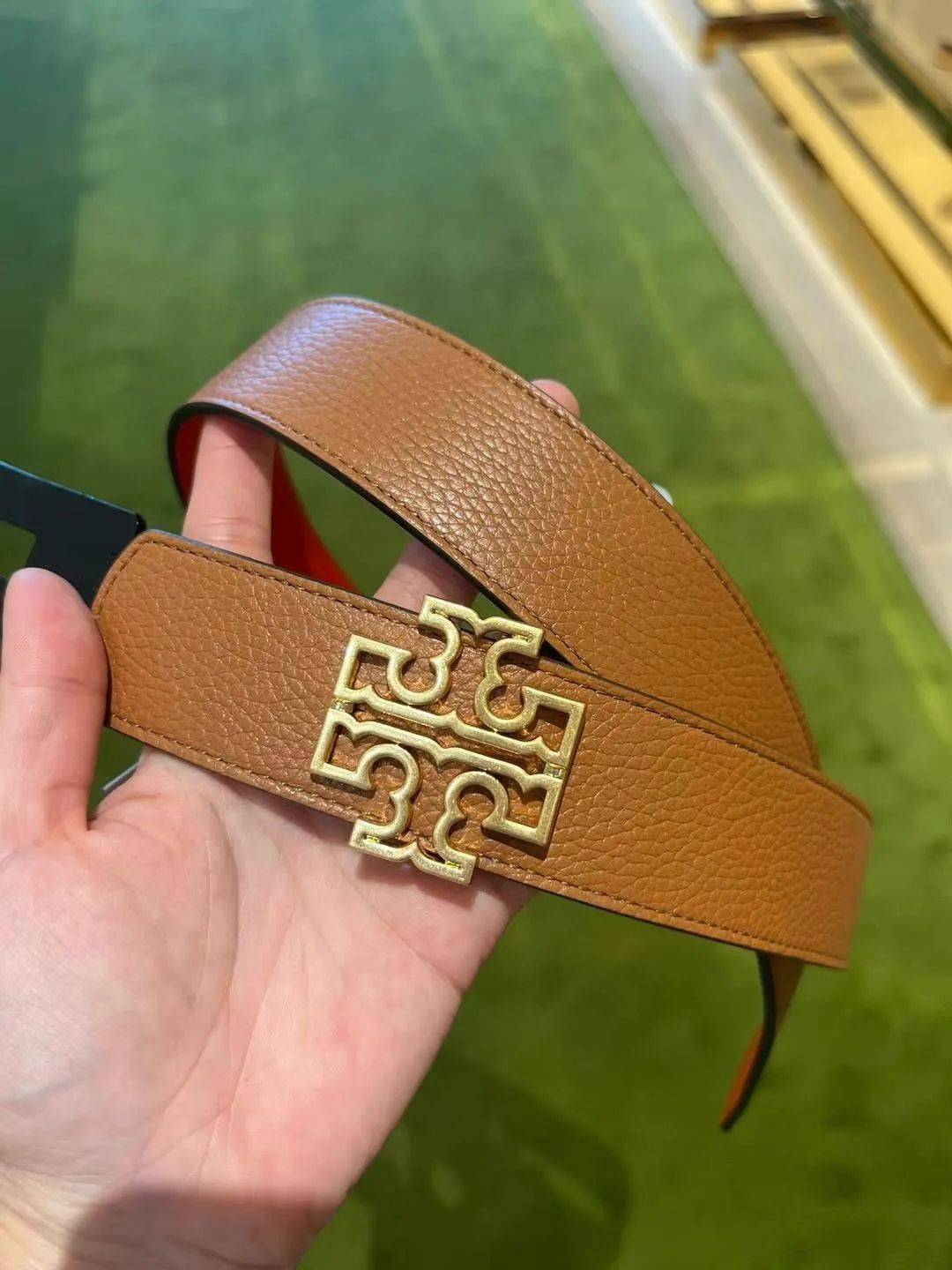 tory burch汤丽柏琦 tb宽版女士皮带!_cm_length_xxs