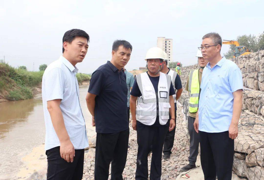 房武斌检查汾河防汛工作_河津市_工程_防洪
