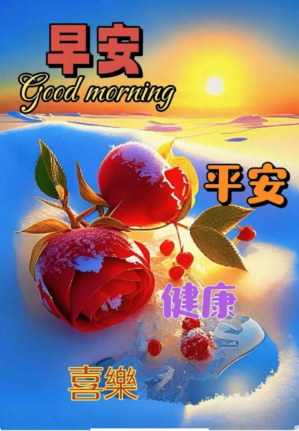 炎炎夏日,送上一份清凉,平安度夏,早安快乐!_问候_祝福_吉祥