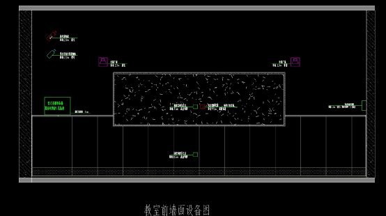 智慧教室布局图,管线图及安装大样图,cad格式_资料_智能化_薛哥