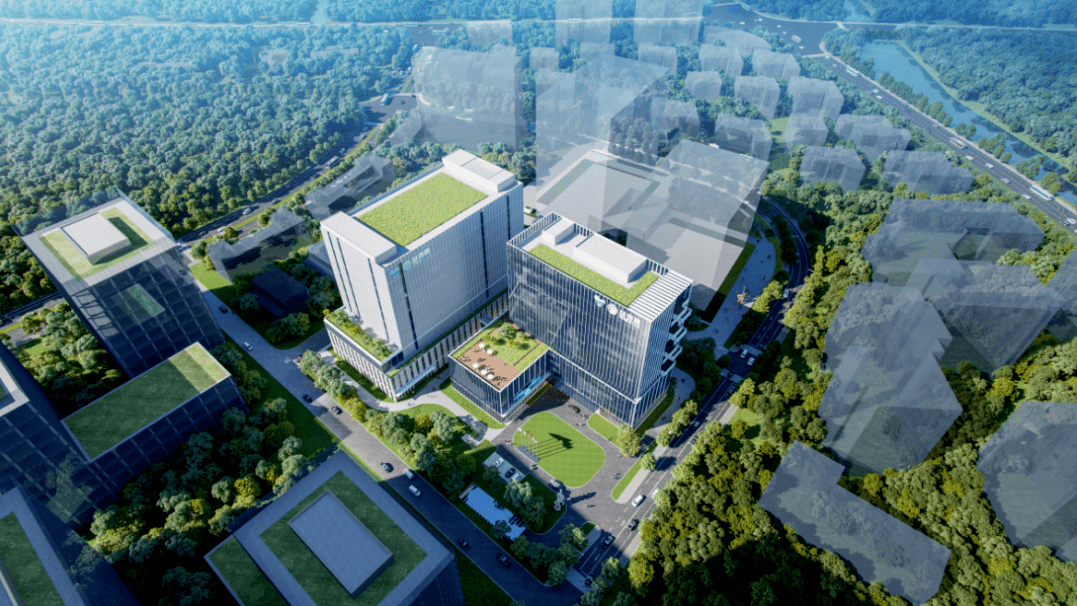 益诺思总部及创新转化中心项目位于上海国际医学园区内,总用地面积24.