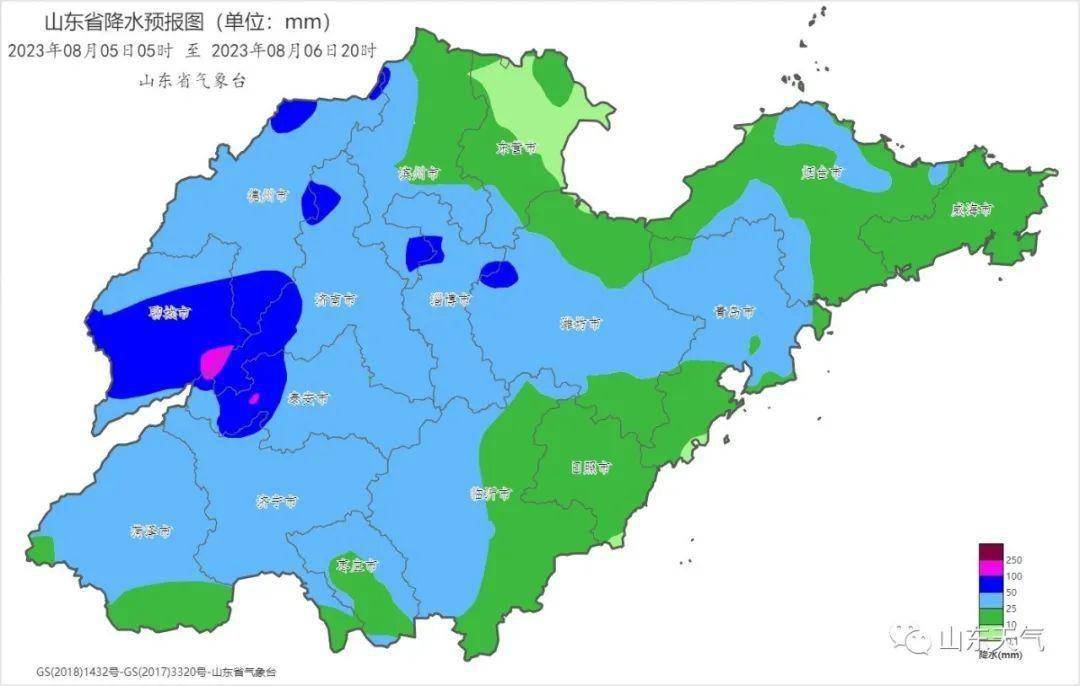 降雨預報:山東將有大範圍降雨,大部地區中到大雨,伴有雷電和8~10級