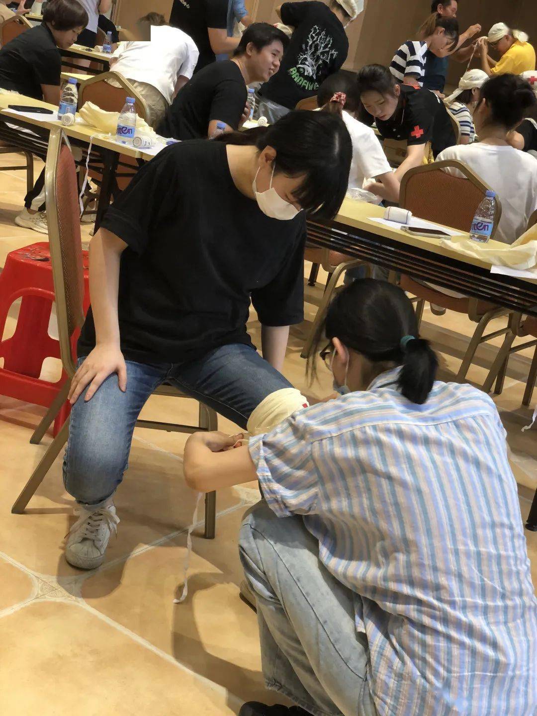 2023年南安市应急救护公益培训走进翔云_南商_红十字_仑苍