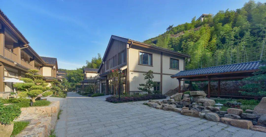 莫干山御用风景区!江南风美学酒店:061988抢两晚竹享房!