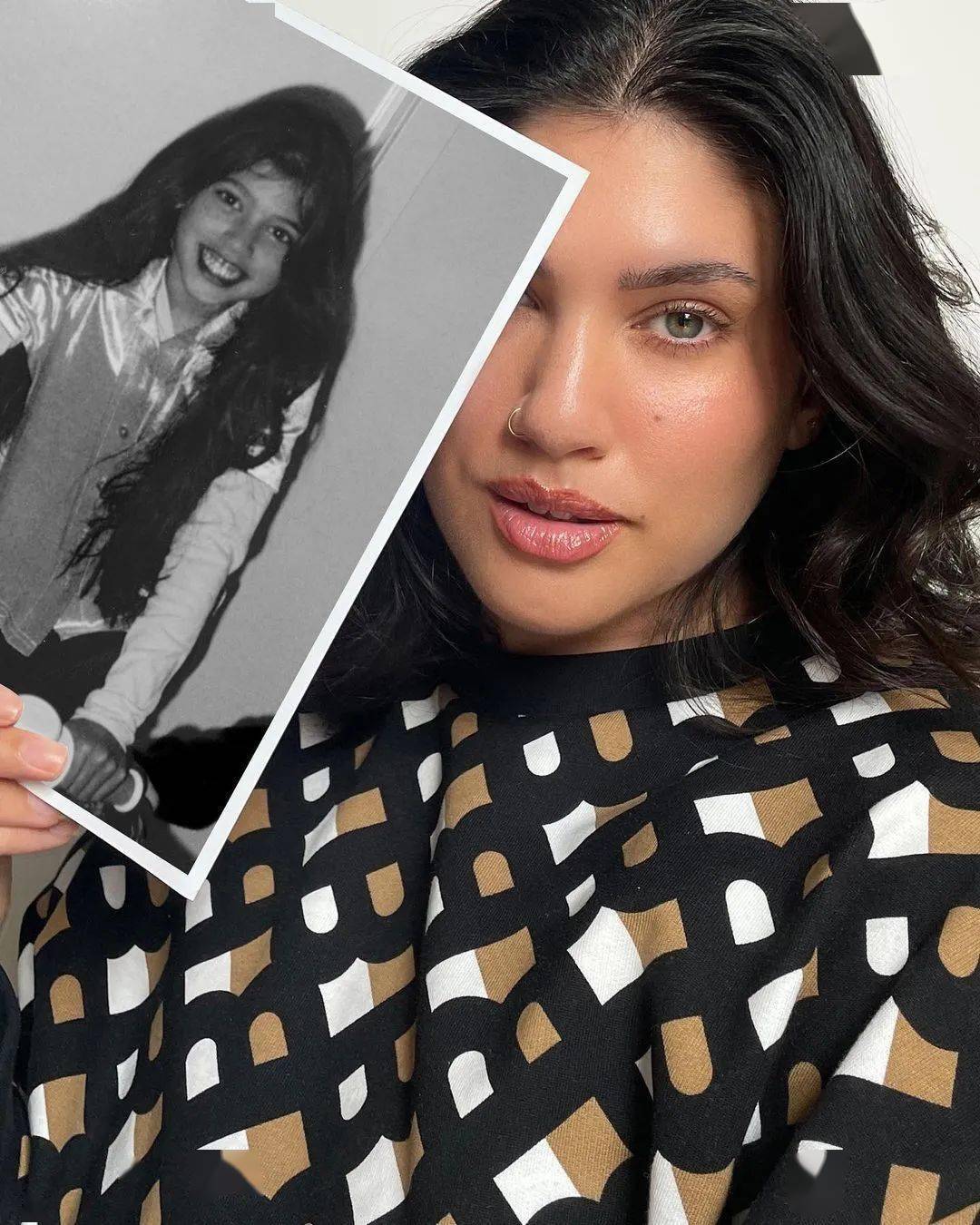 现年32岁的澳洲超模latecia thomas也在上个月于社交平台分享了一段