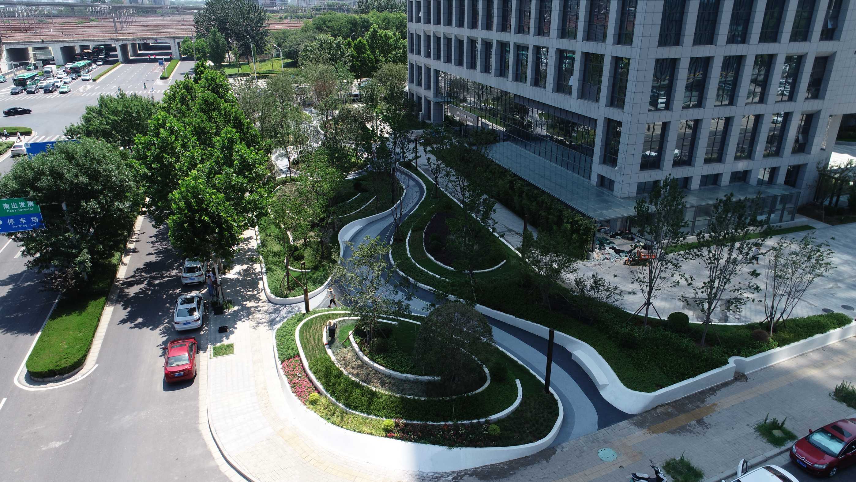 郑州已建成口袋公园740个_城市_绿地_面积