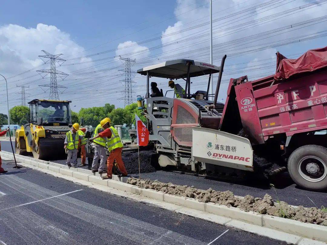 途经浦东的周浦,航头,新场并进入奉贤区!_施工_道路_主线