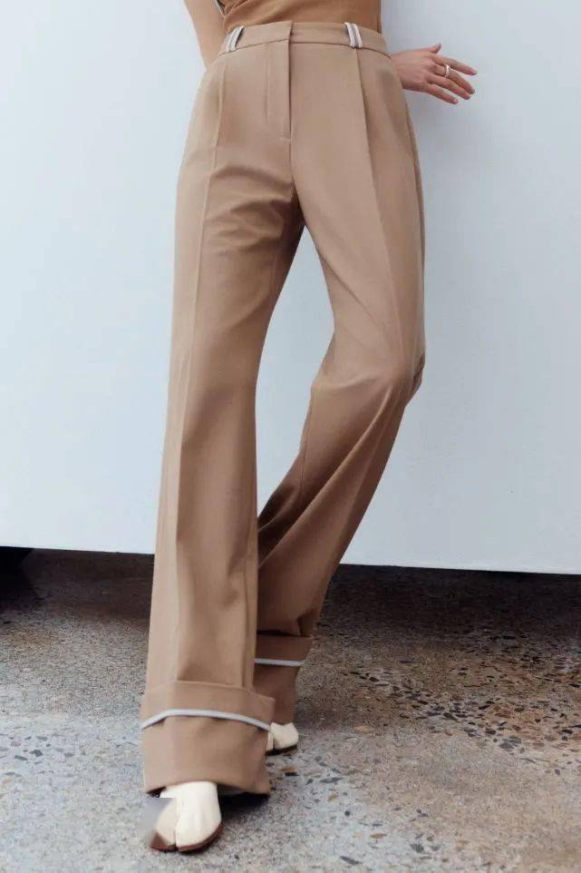 女装分类&裤型设计流行趋势分析!_廓形_裤脚_裤腿