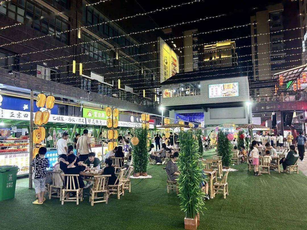 让"人间烟火"与"城市文明"并行,安平广场江湖夜市开街了_美食_摊位_市