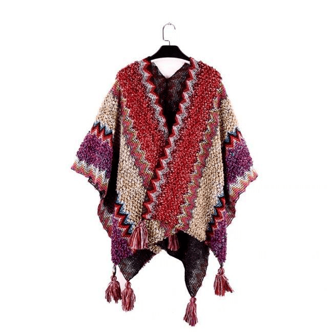 【波西米亚风编织披肩】29.9包邮快安排!