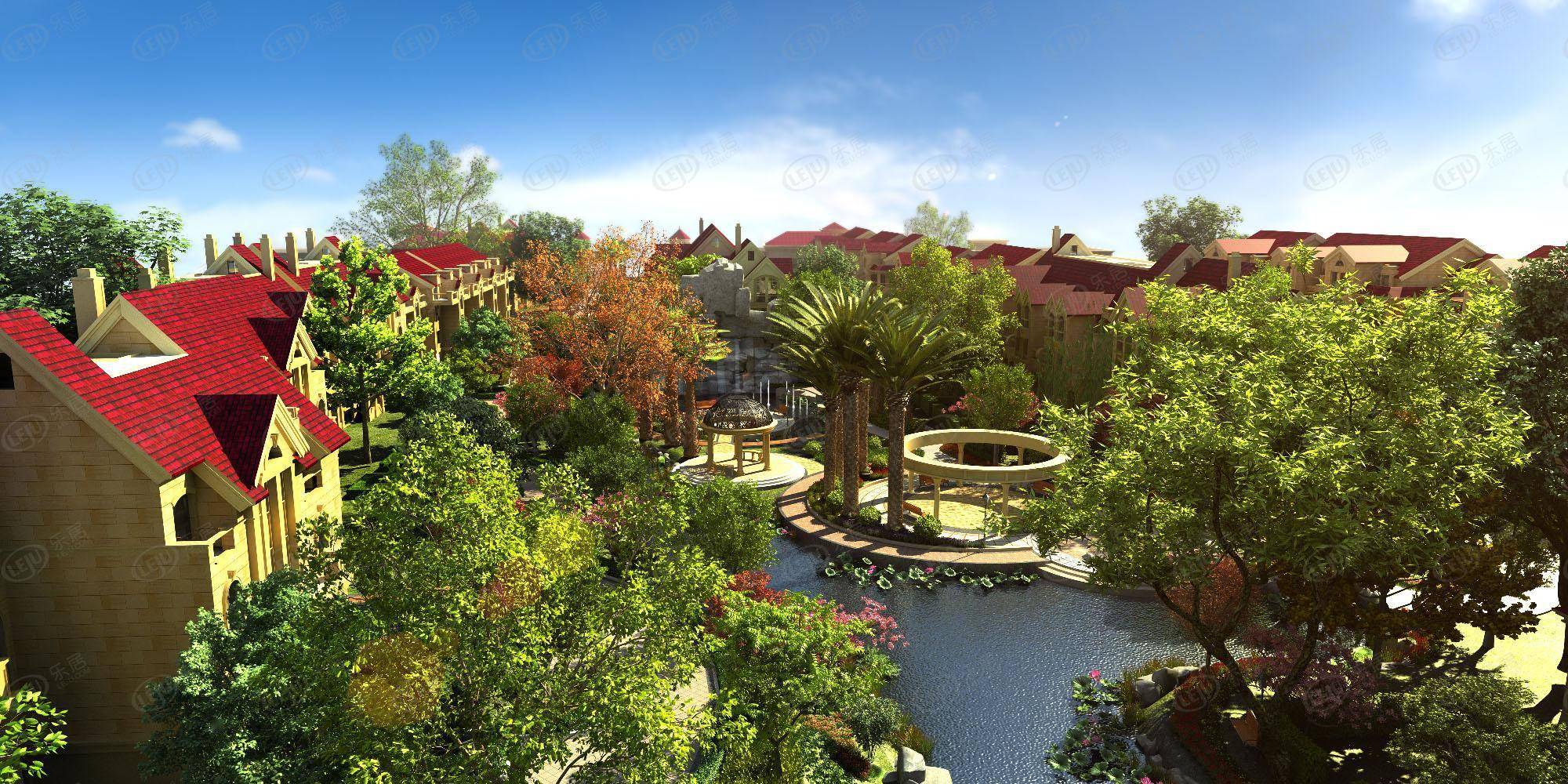 669号,均价约13400元/﹐,建筑类型以联排,叠拼为主,物业类别为别墅