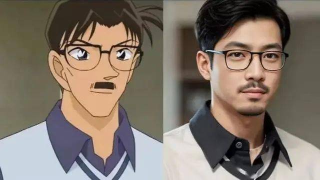 柯南像上海小开,小兰像抖音女主播,园子像女团爱豆…毛利小五郎还有点