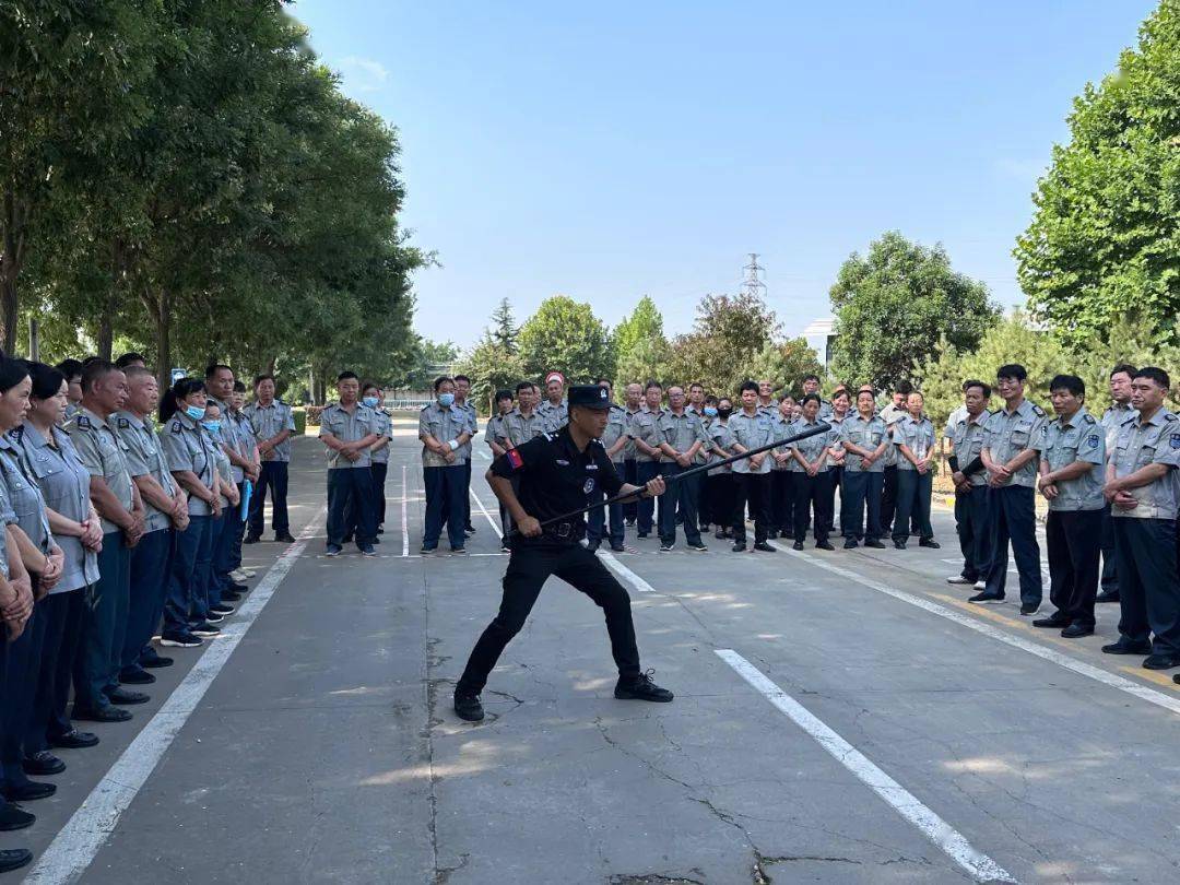 市教育局,公安局联合开展校园专职保安暑期集中培训_进行_工作_安保