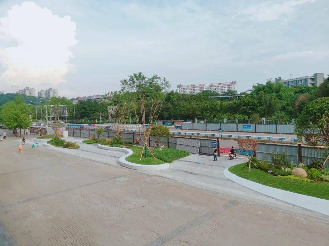 只是科学城践行大成湖社区的"口袋公园"▲大成湖口袋公园.