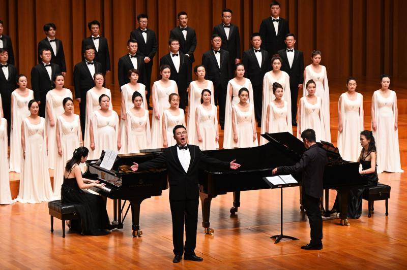 《黃河大合唱》中國交響樂團合唱音樂會上演 國家大劇院2023八月合唱節收官 