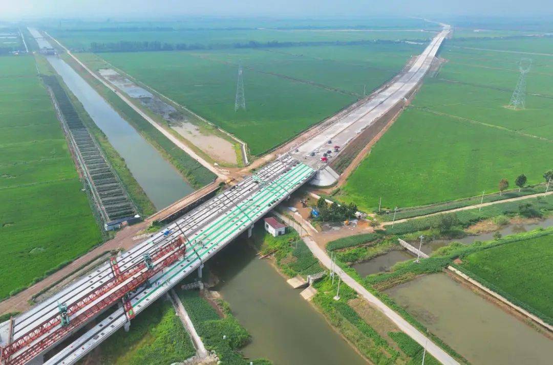 盐洛高速宿泗段建设最新进展→_泗洪_项目_任务