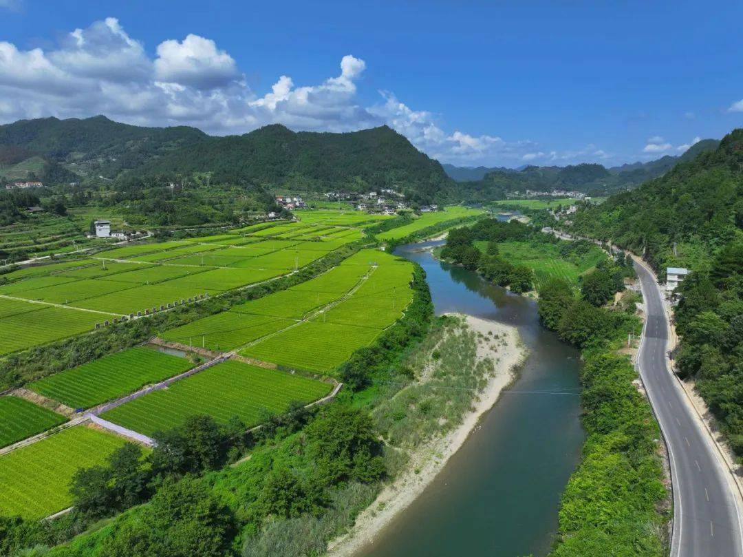 岑巩|龙江河畔的水美乡村画卷_贵州省_龙田镇_治理
