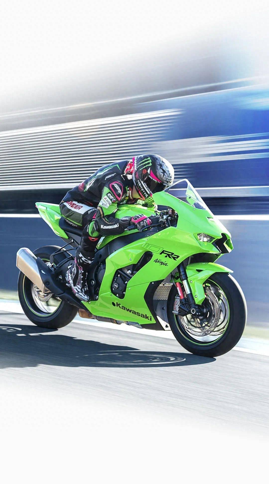 王者出击,川崎ninja zx-10rr来了!